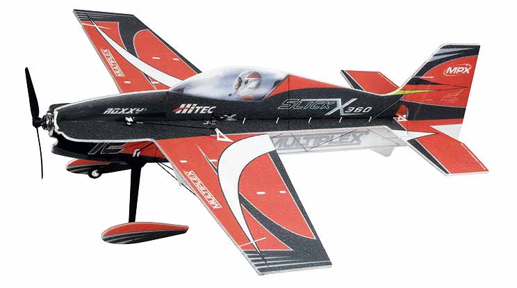 slowflyer - Multiplex BK Slick X360 Indoor Edition rot 3D Flyer