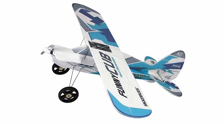 slowflyer - Multiplex BK FunnyCub Indoor Edition blue Trainer