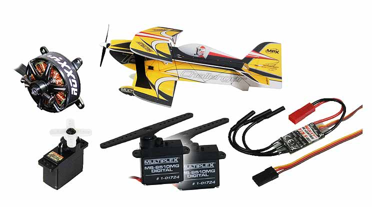 slowflyer - Multiplex BK Challenger High Performance Set 3D Flyer