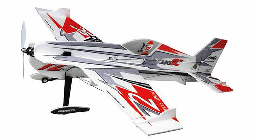 slowflyer - Multiplex BK Extra 330SC Indoor Edition rot/silber 3D Flyer 