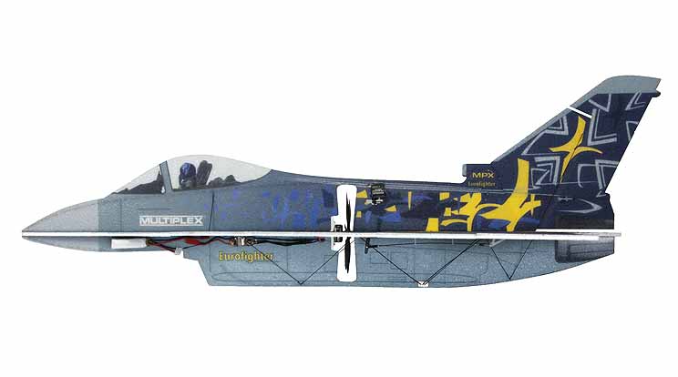 slowflyer - Multiplex BK Eurofighter Indoor Edition 3D Flyer 