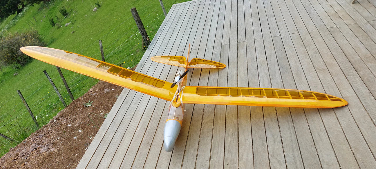 slowflyer - Hangaronekits Super Sinbad 93" Segler V3 Segelflugzeug 