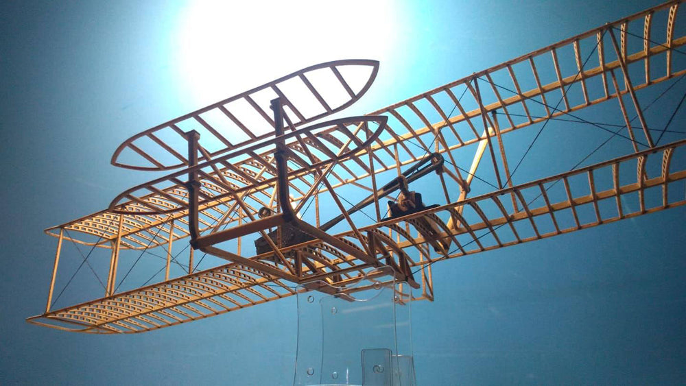 slowflyer - DWHobby I WRIGHT FLYER - KITTY HAWK I Holzpuzzle Puzzle 