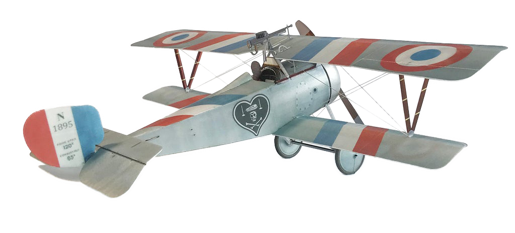 slowflyer - Microaces Nieuport 17 C.1 'Knight of Death' WW1 