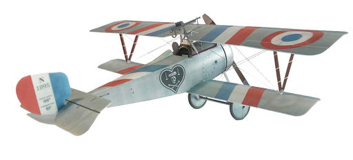 slowflyer - Microaces Nieuport 17 C.1 'Knight of Death' WW1 