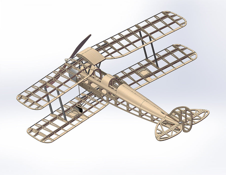 slowflyer - DWHobby I DH.82 TIGER MOTH I Holzpuzzle Puzzle 