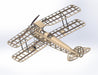 slowflyer - DWHobby I DH.82 TIGER MOTH I Holzpuzzle Puzzle 