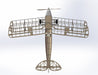 slowflyer - DWHobby I DH.82 TIGER MOTH I Holzpuzzle Puzzle 