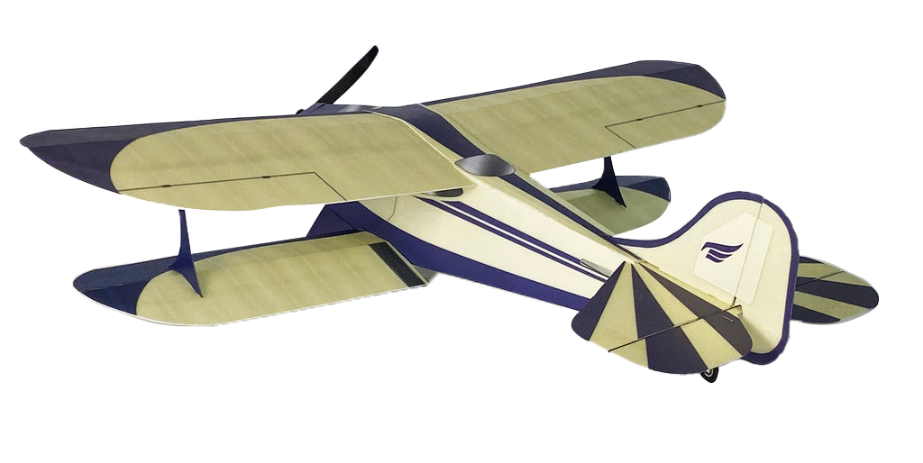 slowflyer - Microaces Scrappee Biplane Classic KIT Trainer 