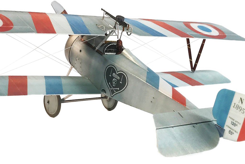 slowflyer - Microaces Nieuport 17 C.1 'Knight of Death' WW1 