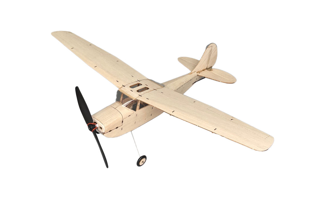 slowflyer - MinimumRC  Cessna L19 Birddog Vintage Balsa 3CH 460 mm Trainer 