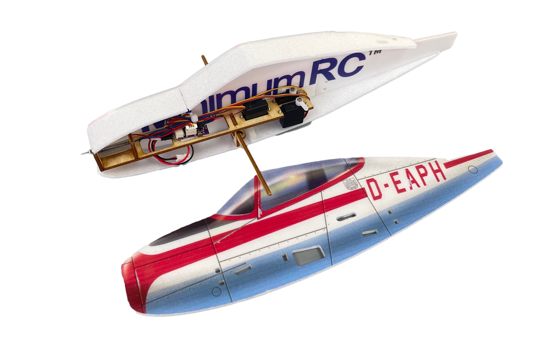 slowflyer - MinimumRC Pinkus Racer Aerobatic 4CH 320mm Foam Modelle 