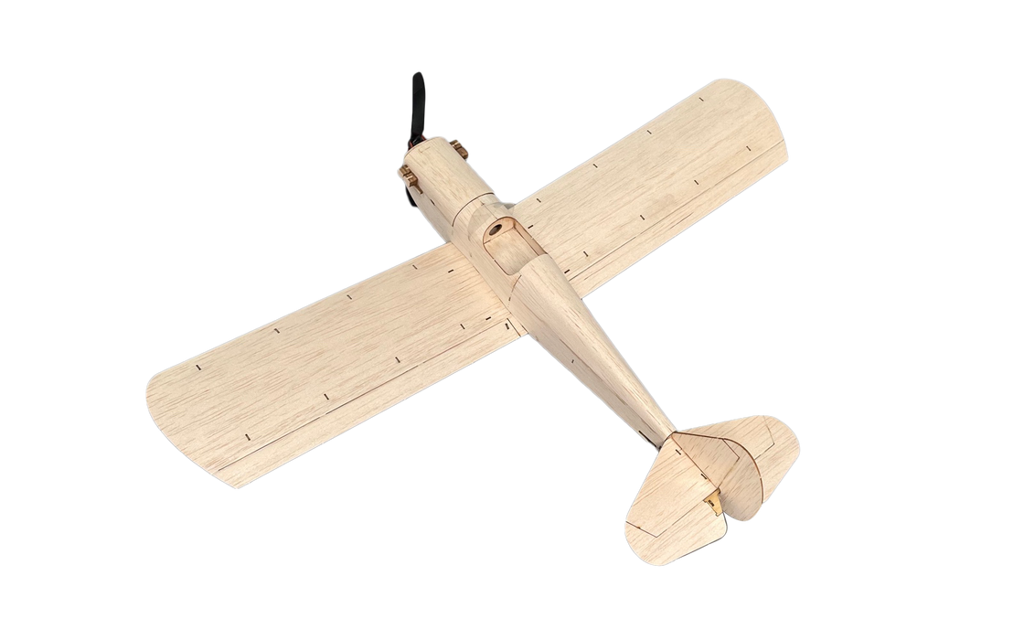 slowflyer - MinimumRC Spacewalker V3 Vintage Balsa 4CH 460mm Balsa Modelle 