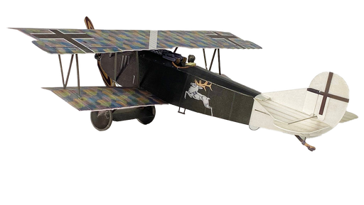 slowflyer - Microaces Fokker D.VII 'Fokker Black Leader' KIT WW1 