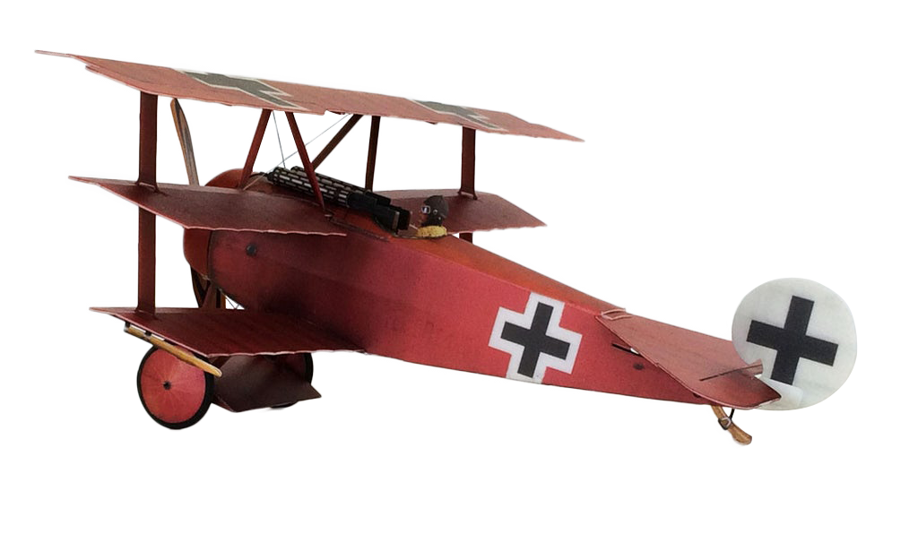 slowflyer - Microaces Fokker Dr.1 Manfred von Richthofen Kit WW1 