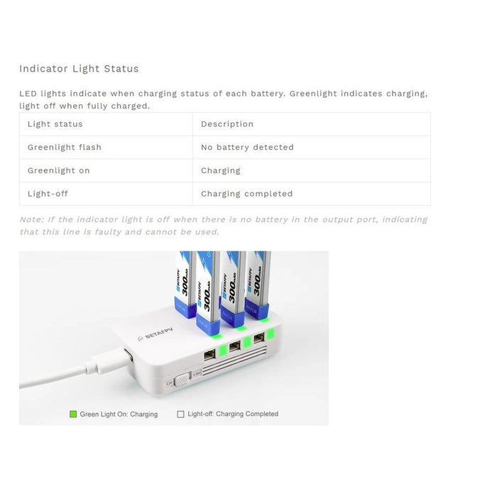 slowflyer - BetaFPV 1S BT2.0 Ladegerät Ladegerät 