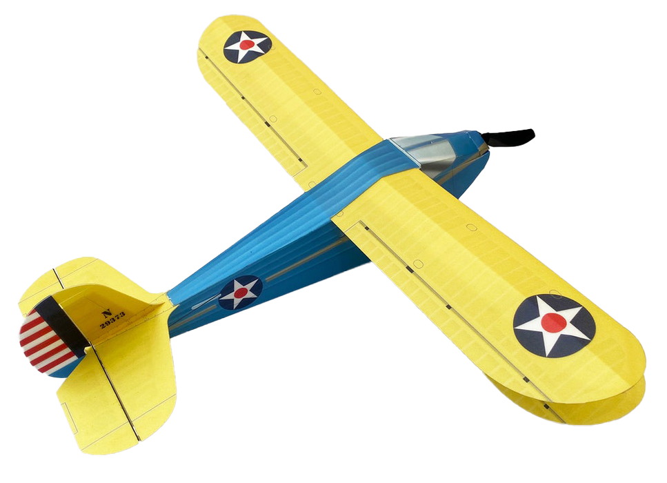 slowflyer - Microaces Scrappee STAGG 'USAAC' Micro Staggerwing KIT Trainer 