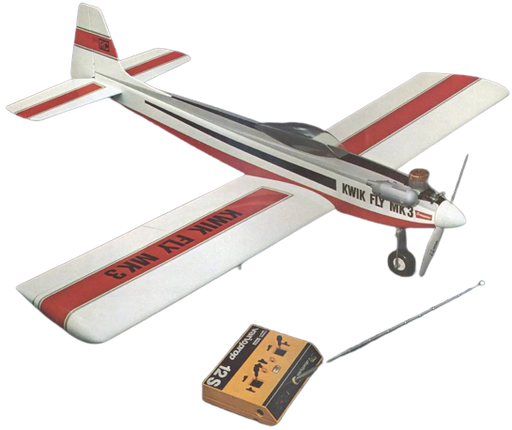 slowflyer - Hangaronekits Kwik Fli III 59" Balsa Modelle 