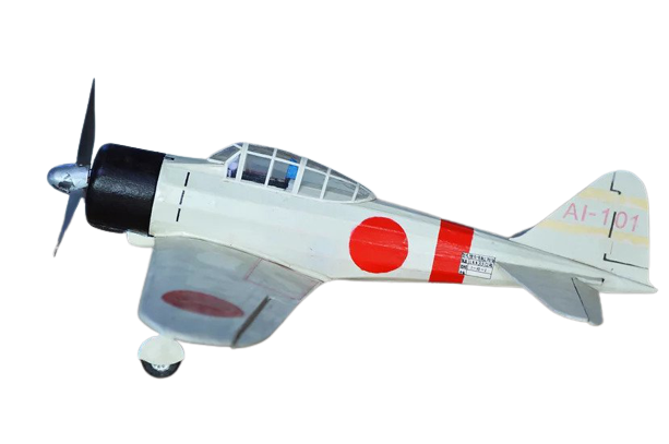 slowflyer - Tony Ray Mitsubishi A6M2 Zero Fighter Slow Flyer KIT 400 mm Warbird 