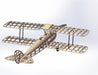 slowflyer - DWHobby I DH.82 TIGER MOTH I Holzpuzzle Puzzle 