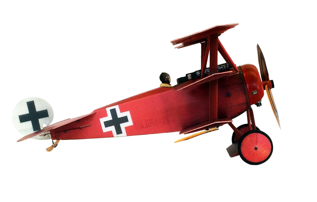slowflyer - Microaces Fokker Dr.1 Manfred von Richthofen Kit WW1 