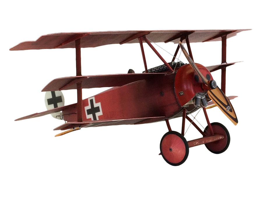 slowflyer - Microaces Fokker Dr.1 Manfred von Richthofen Kit WW1 