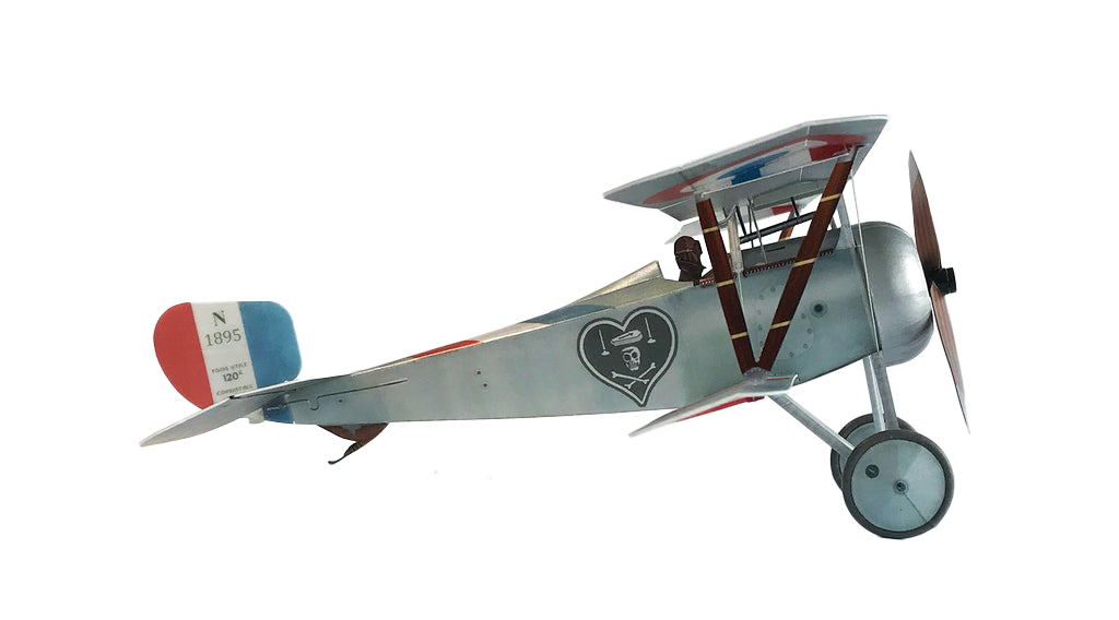 slowflyer - Microaces Nieuport 17 C.1 'Knight of Death' WW1 